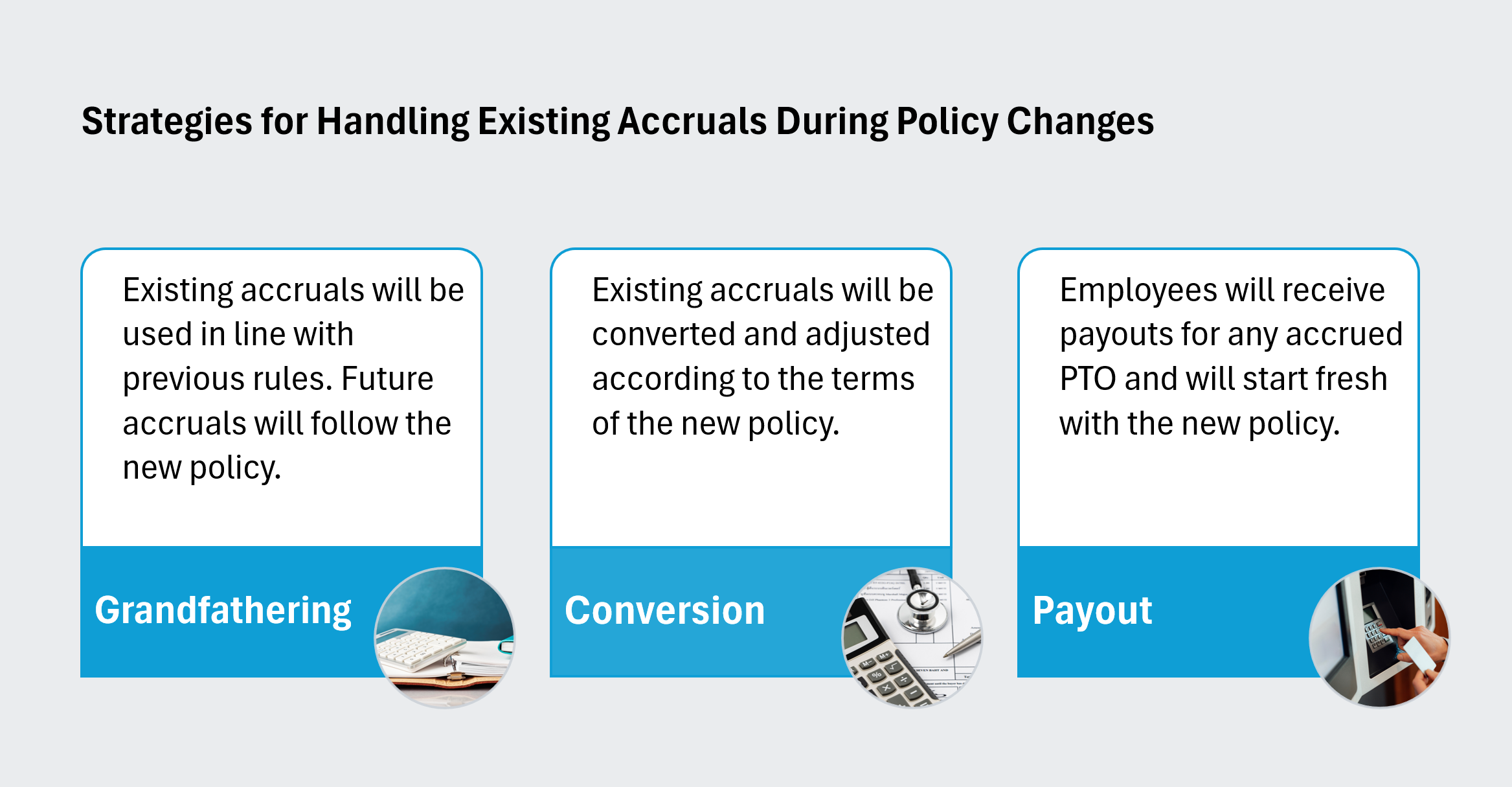 Strategies For Handling Existing Accruals