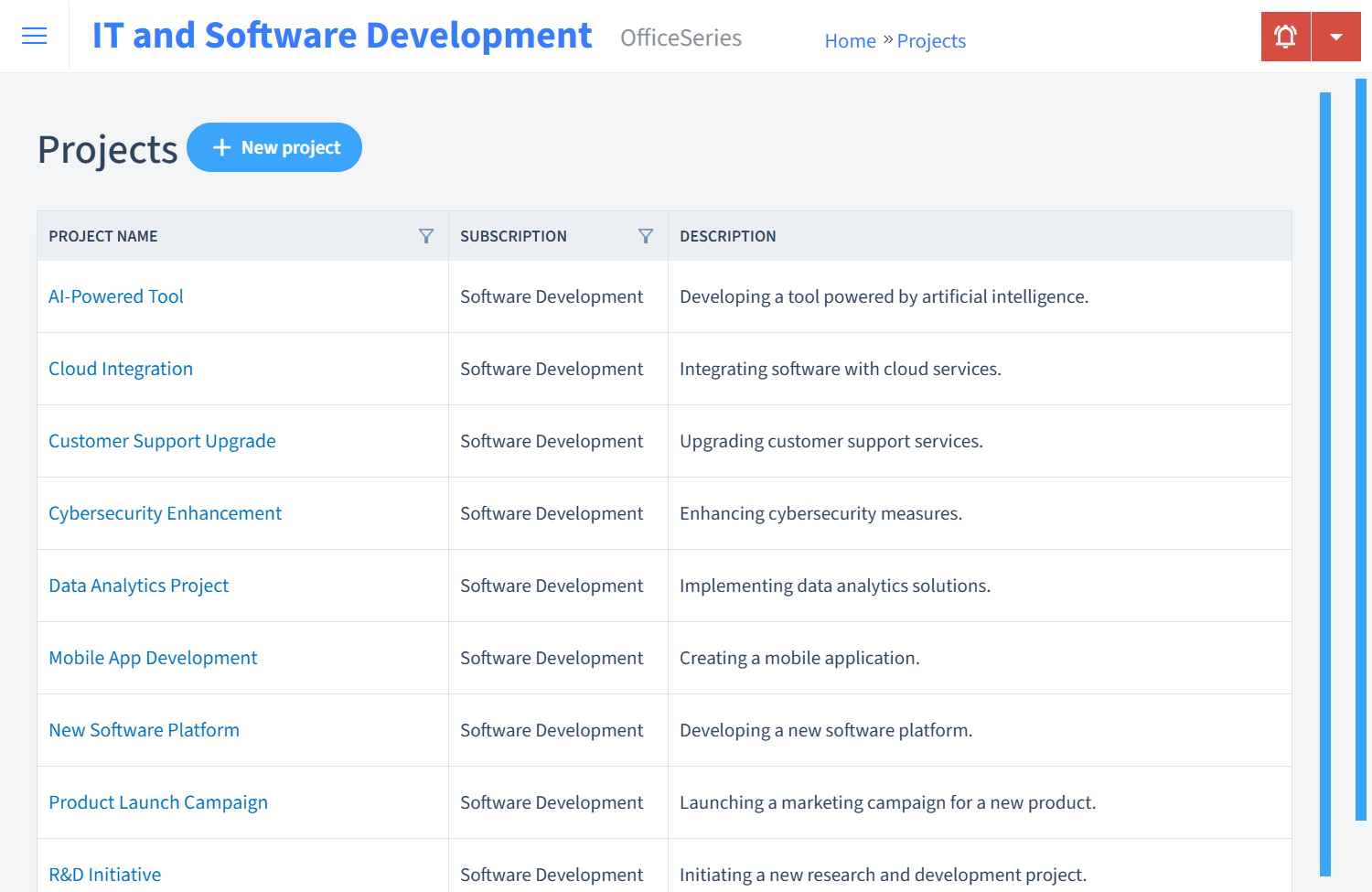 It And Software Development Timesheet Projects